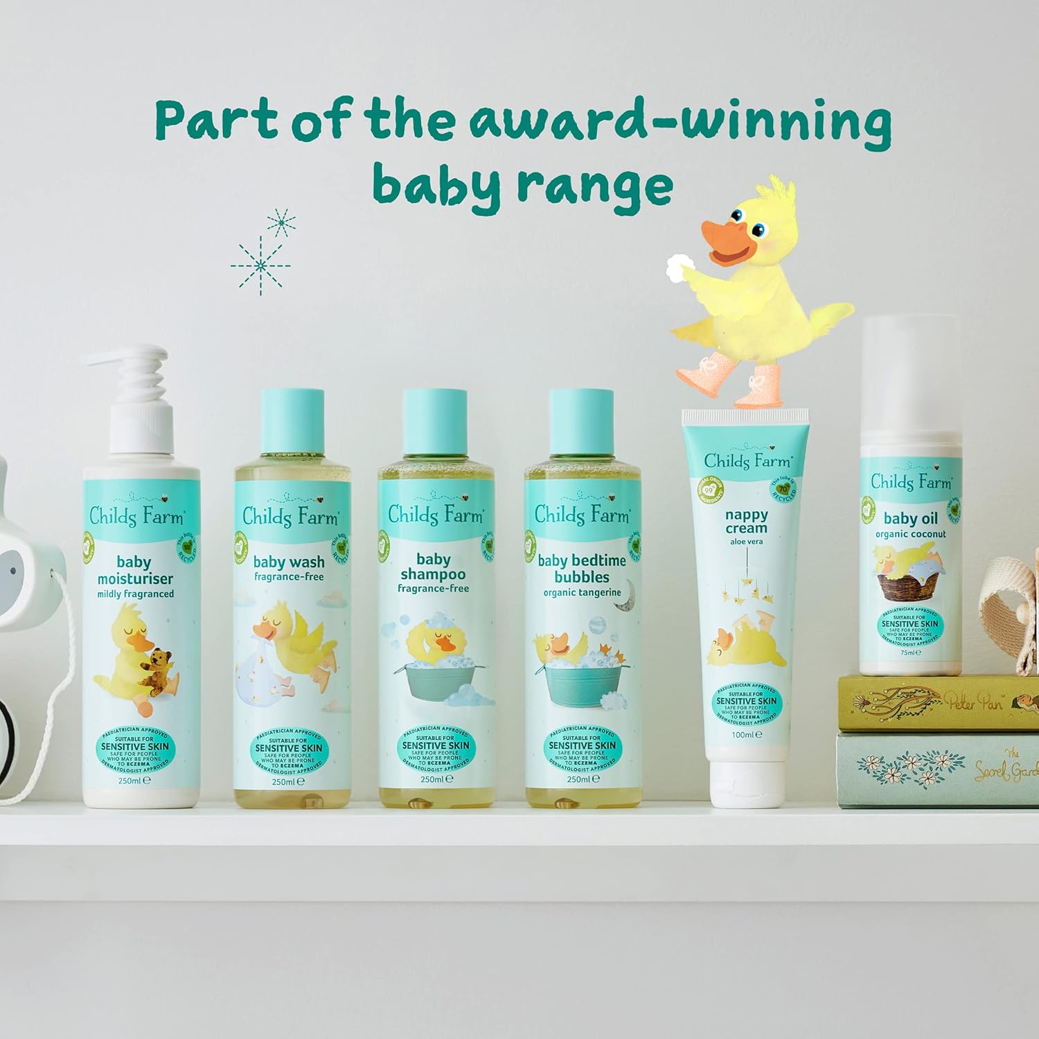 Childs Farm Baby Oil with organic coconut oil 75mL bottle