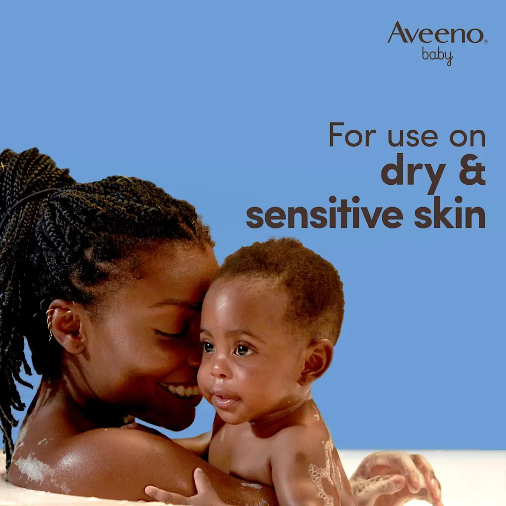 Aveeno Baby Soothing Relief Emollient Wash 250ml for dry sensitive skin