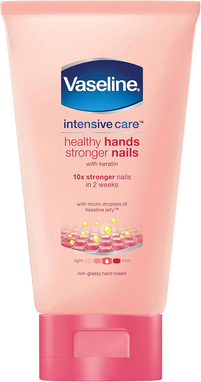 Vaseline Intensive Care Healthy Hands Stronger Nails hand cream 75ml tube