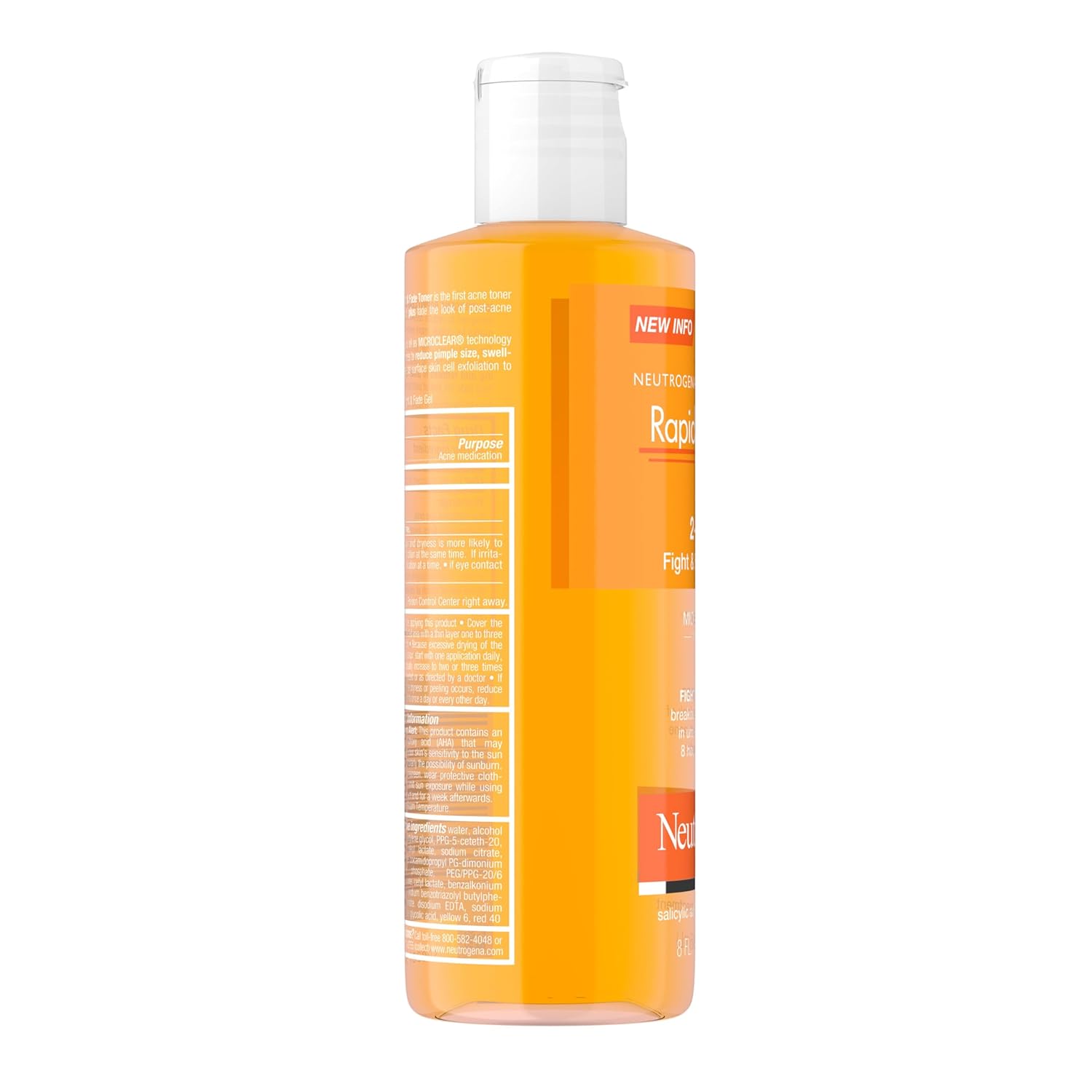 Neutrogena Rapid Clear 2-in-1 Fight & Fade Toner 236ml acne treatment liquid