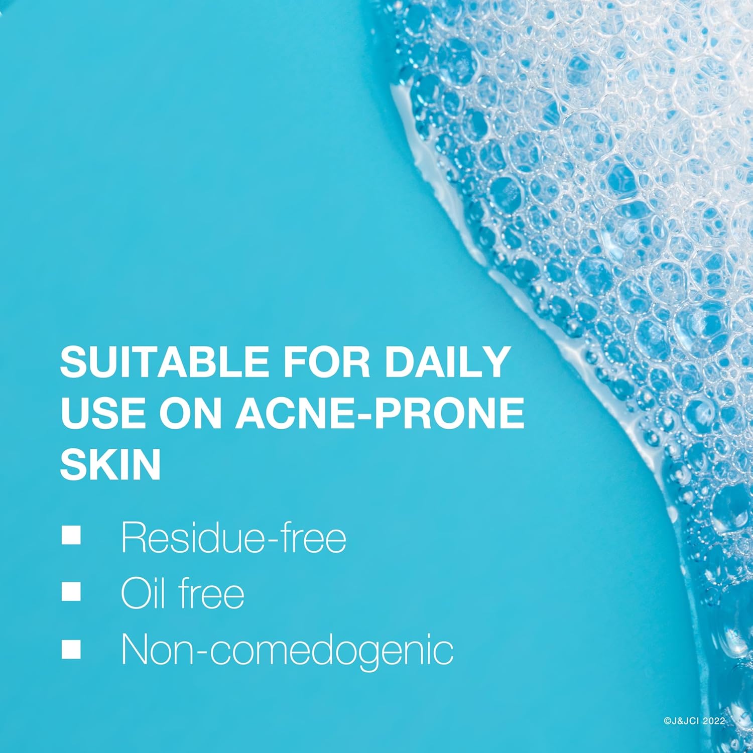 Neutrogena Oil-Free Acne Wash 269ml with cleansing brush and bubbles