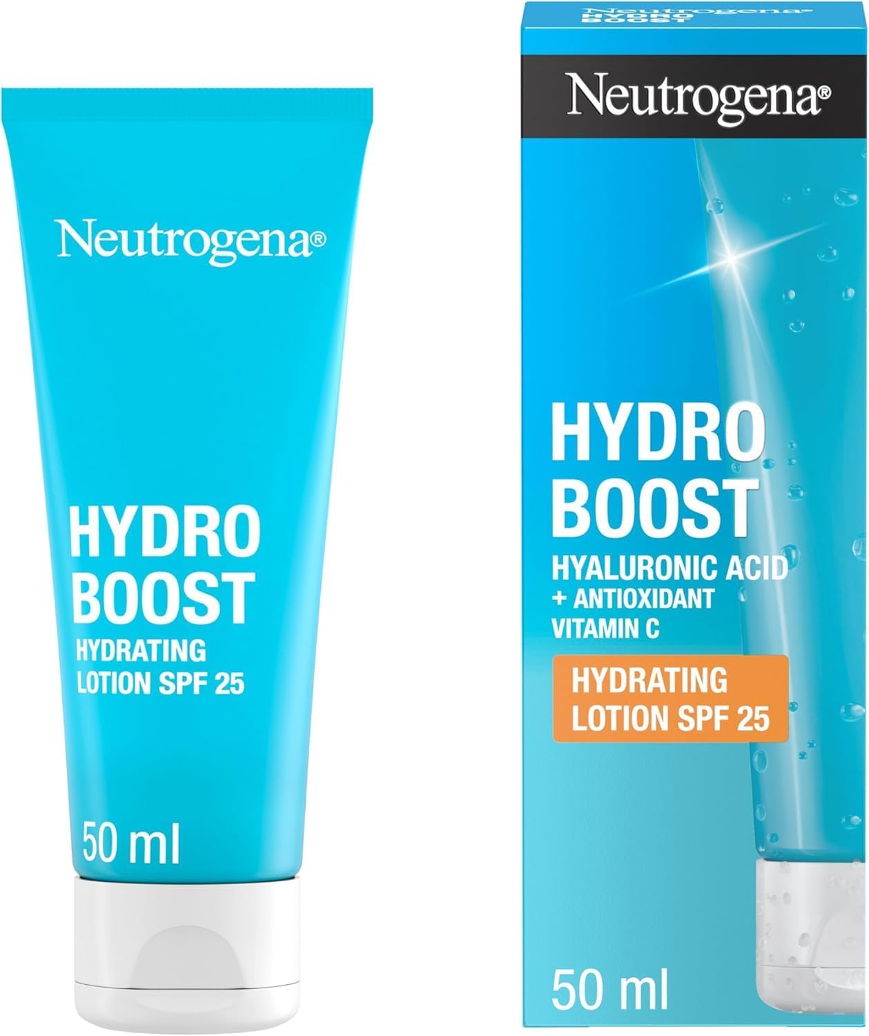 Neutrogena Hydro Boost City Shield Hydrating Lotion SPF 25, 50ml tube