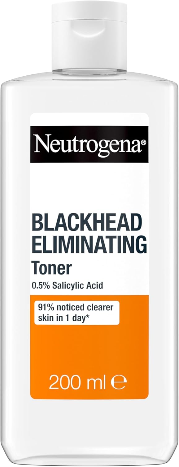 Neutrogena Blackhead Eliminating Toner 200ml with 0.5% Salicylic Acid