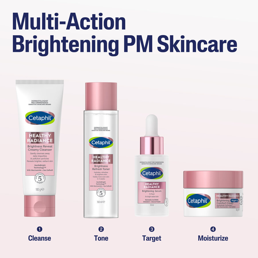 Cetaphil Healthy Radiance Brightening Comfort Night Cream 50g jar