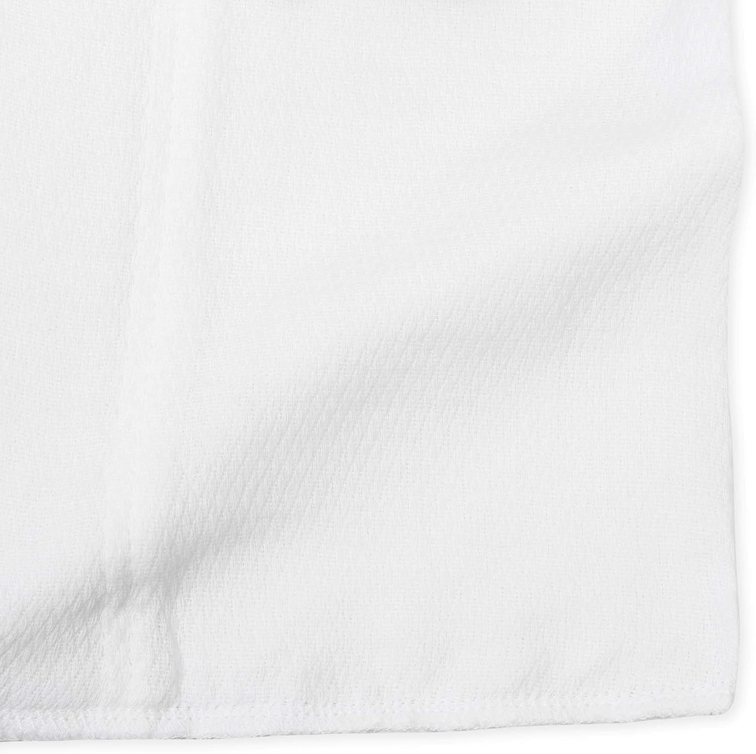 Gerber white cotton cloth nappies pack of 10 for babies