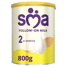 SMA Pro 2 Follow-on Milk 800g tin for 6-12 months