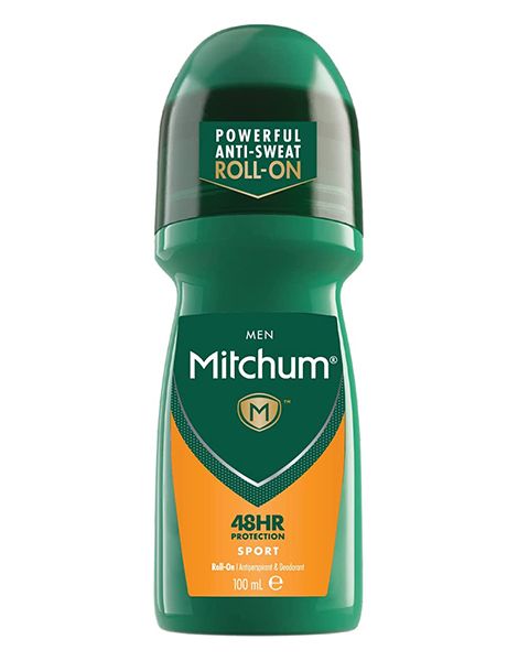 Mitchum Men Advanced Sport Antiperspirant Deodorant Roll-On 100ml green bottle
