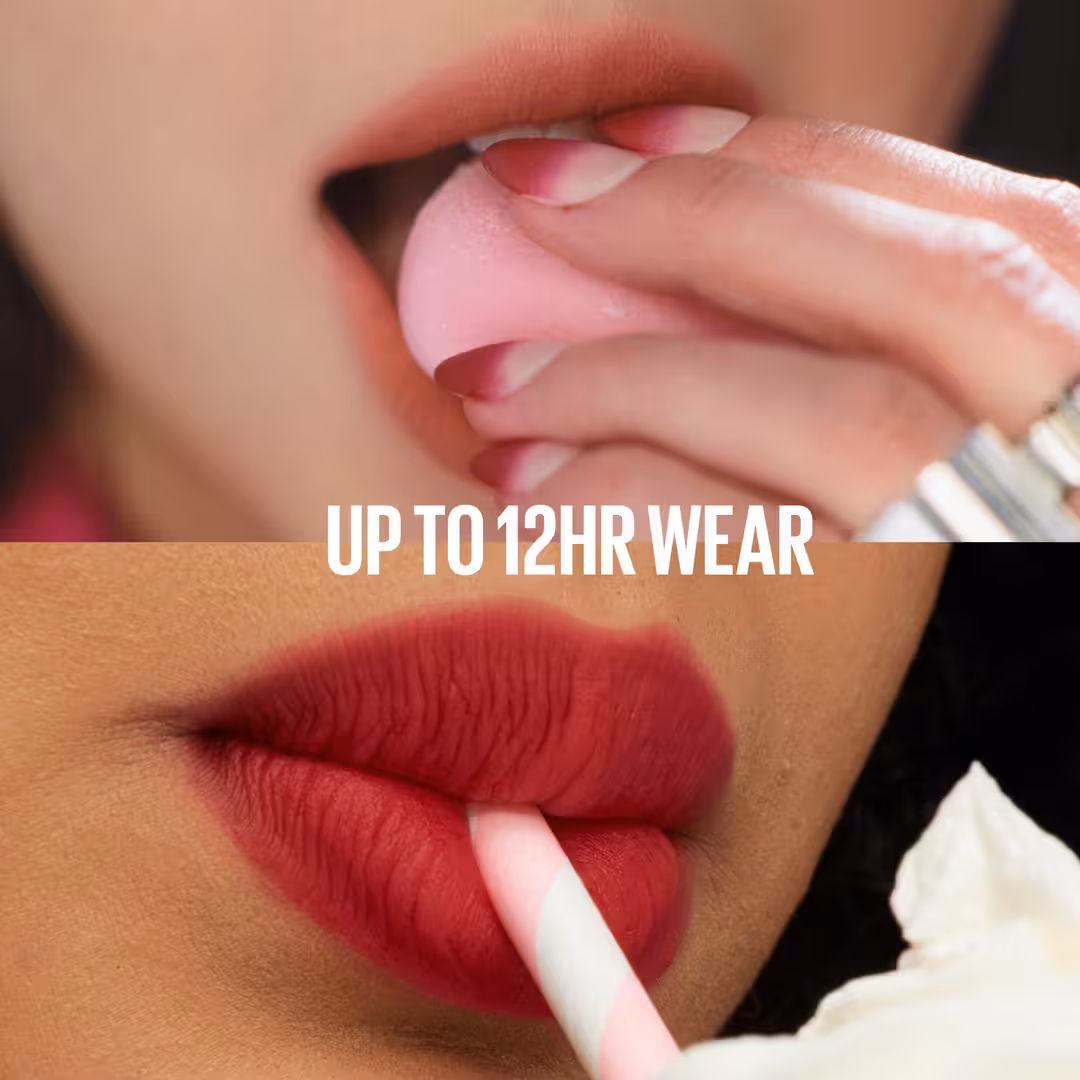 Maybelline New York Super Stay Teddy Tint Long Lasting Matte Lip Tint in the shade 50 Wild At Heart (0.17 Fl Oz / 5 — photo 6