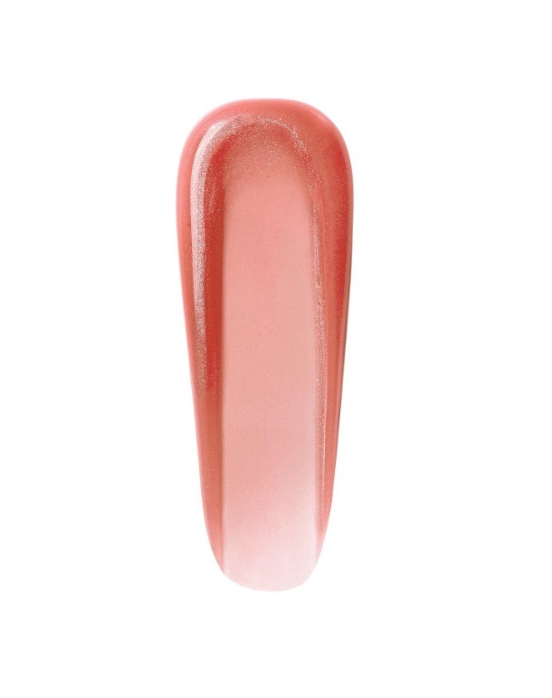 Victoria's Secret flavoured lip gloss in Caramel Kiss shade, coral-pink