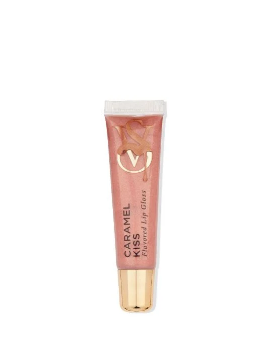 Victoria's Secret Caramel Kiss flavoured lip gloss in warm caramel shade