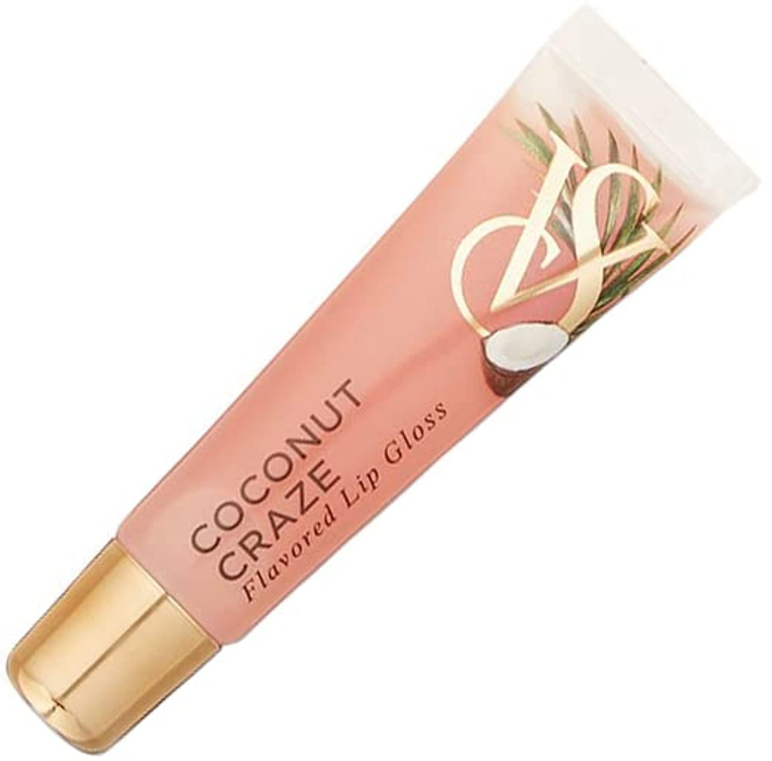Victoria's Secret Coconut Craze flavoured lip gloss in peachy pink with gold tube