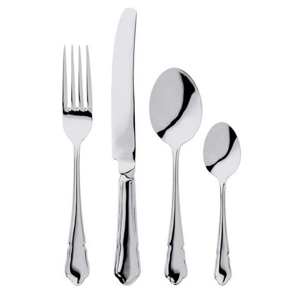 Judge Dubarry 24 piece stainless steel cutlery set with fork, knife and spoons