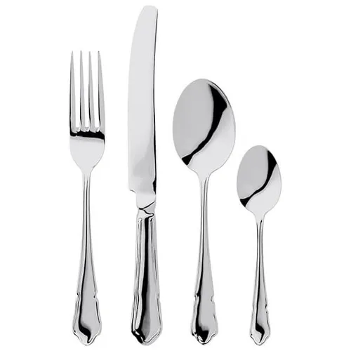 Judge Dubarry 24 piece stainless steel cutlery set with fork, knife and spoons