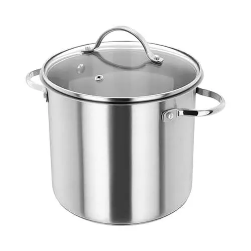 Judge stainless steel stockpot 20cm 5 litre with glass lid