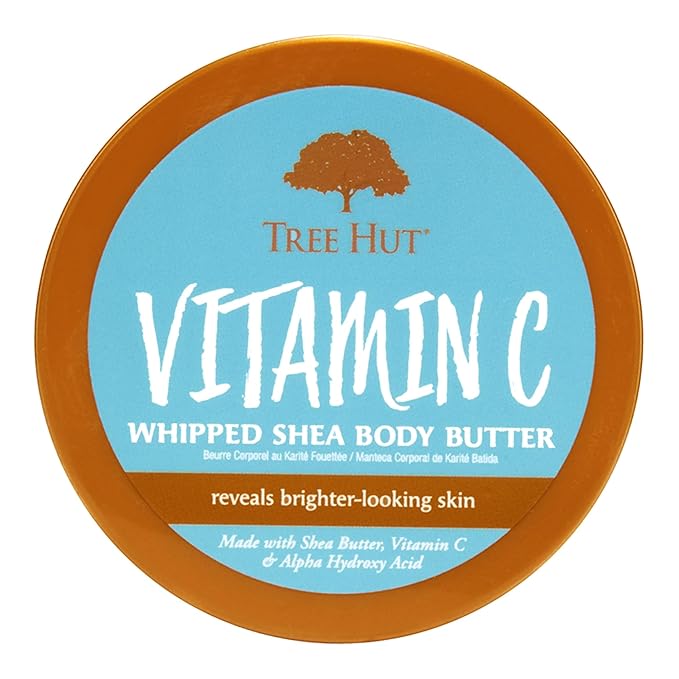 Tree Hut Vitamin C Whipped Shea Body Butter 240 grams jar