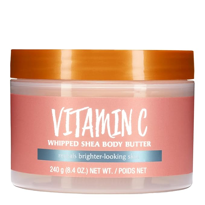 Tee Hut Vitamin C Whipped Shea Body Butter 240 grams pink jar