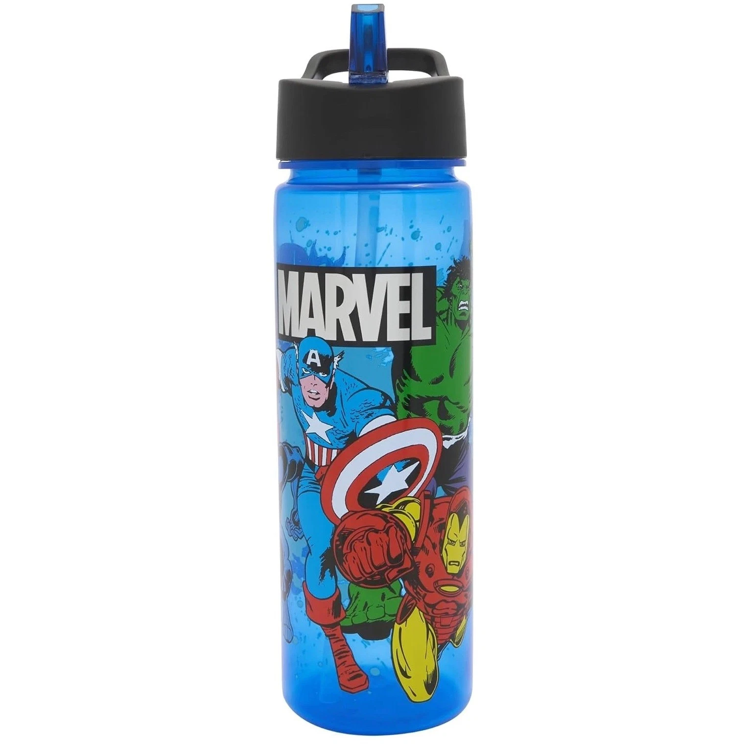 Polar Gear Marvel Energized PP sports bottle blue 600ml with straw cap