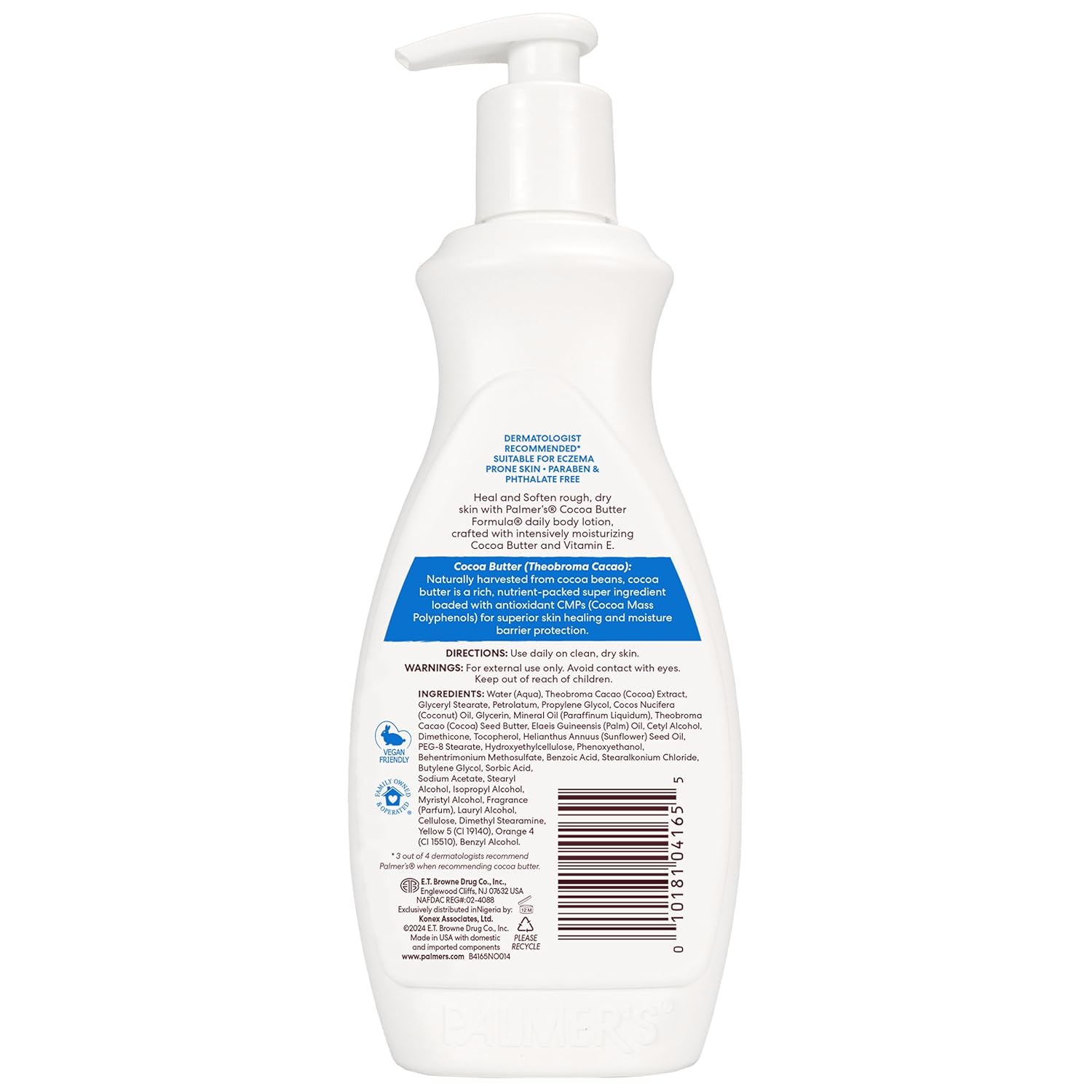 Palmer's Cocoa Butter Formula Baby Lotion 400 ml white pump bottle