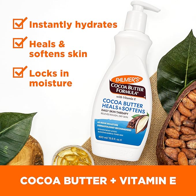 Palmer's Cocoa Butter Formula baby lotion 400ml pump bottle with Vitamin E