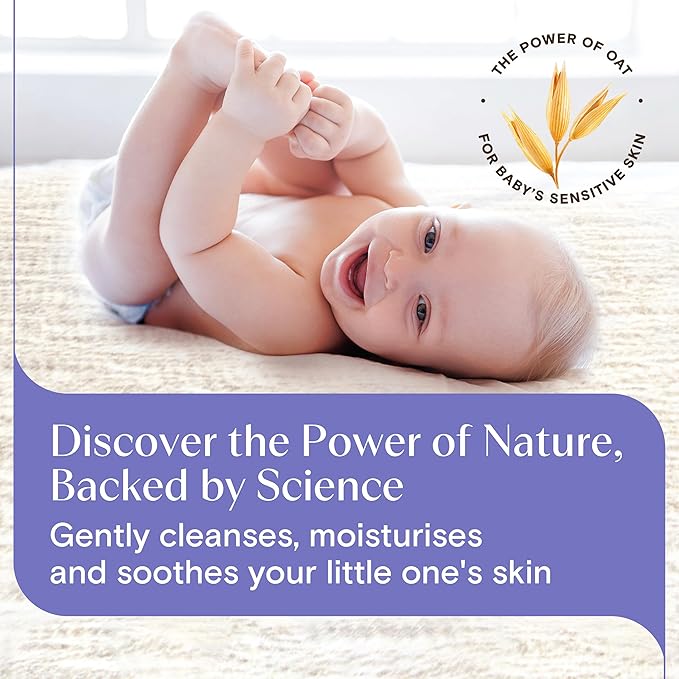 Aveeno Baby Calming Comfort Bedtime Bath and Wash 250ml bottle