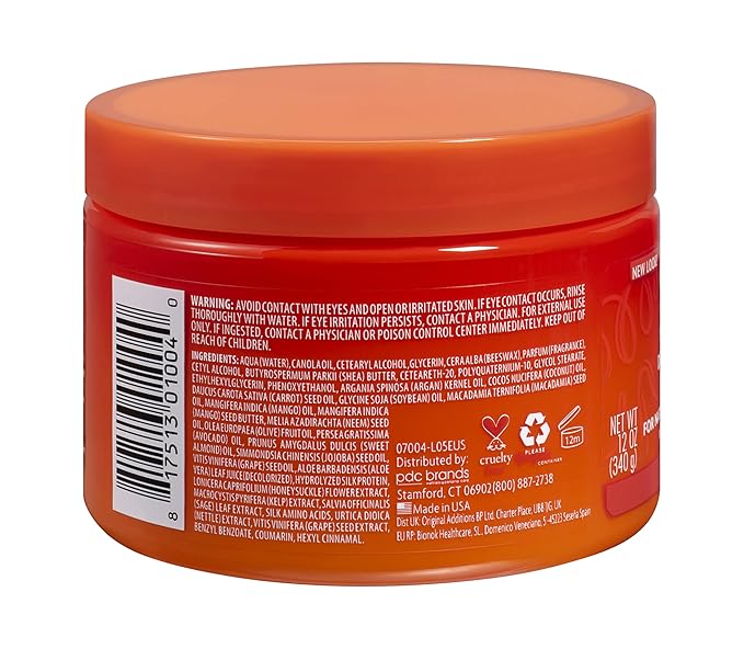 Cantu Grapeseed Strengthening Treatment Masque 340g red jar