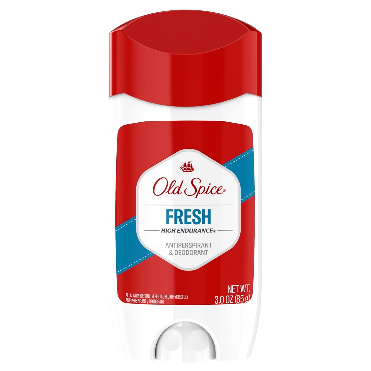 Old Spice High Endurance Fresh scent invisible solid antiperspirant deodorant 85g
