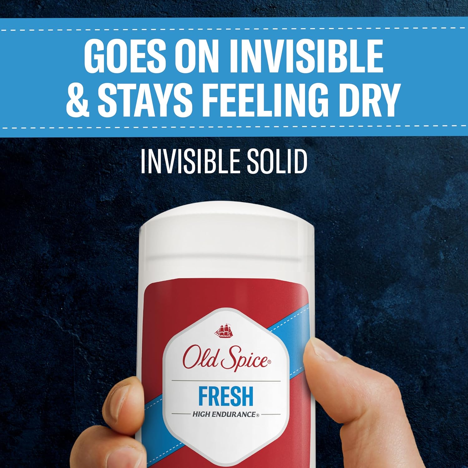 Old Spice High Endurance Fresh invisible solid deodorant stick 96g