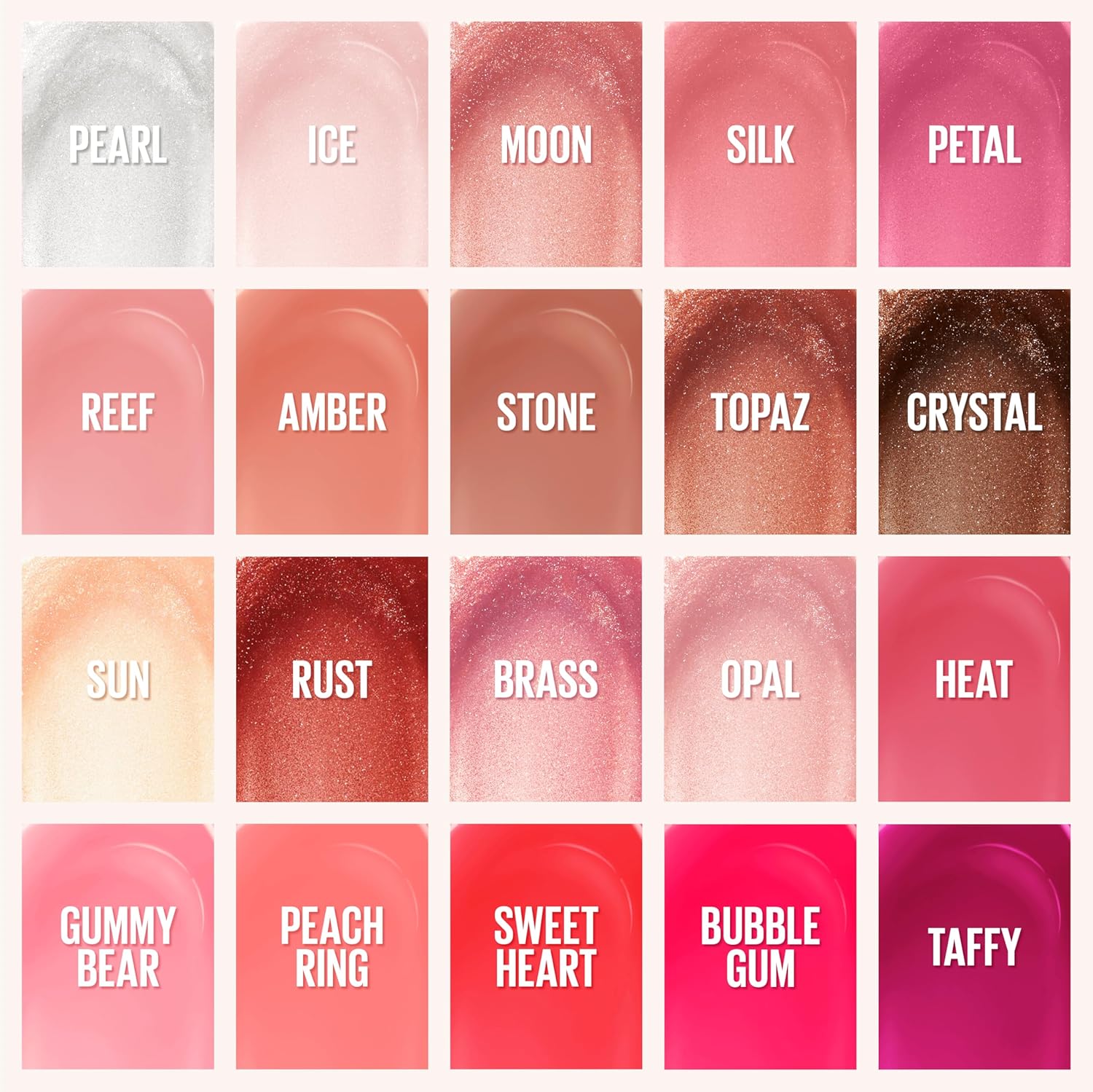 Maybelline Lifter Gloss Plumping Lip Gloss available in multiple colours including pearl, ice, moon, silk, petal