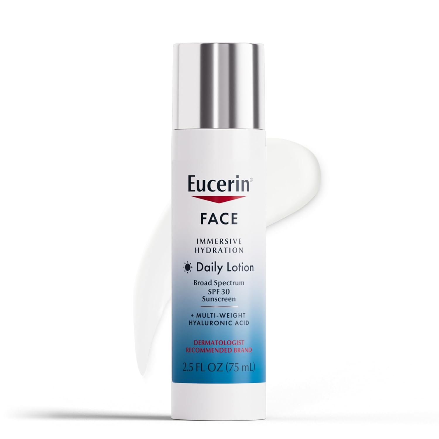 Eucerin Immersive Hydration Face Daily Lotion SPF 30 Sunscreen 2.5oz bottle