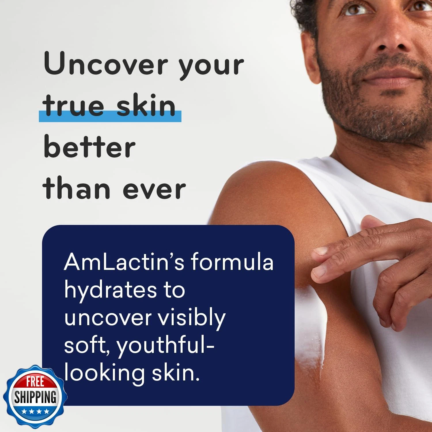 AmLactin Intensive Healing Body Lotion 400ml bottle for skin care