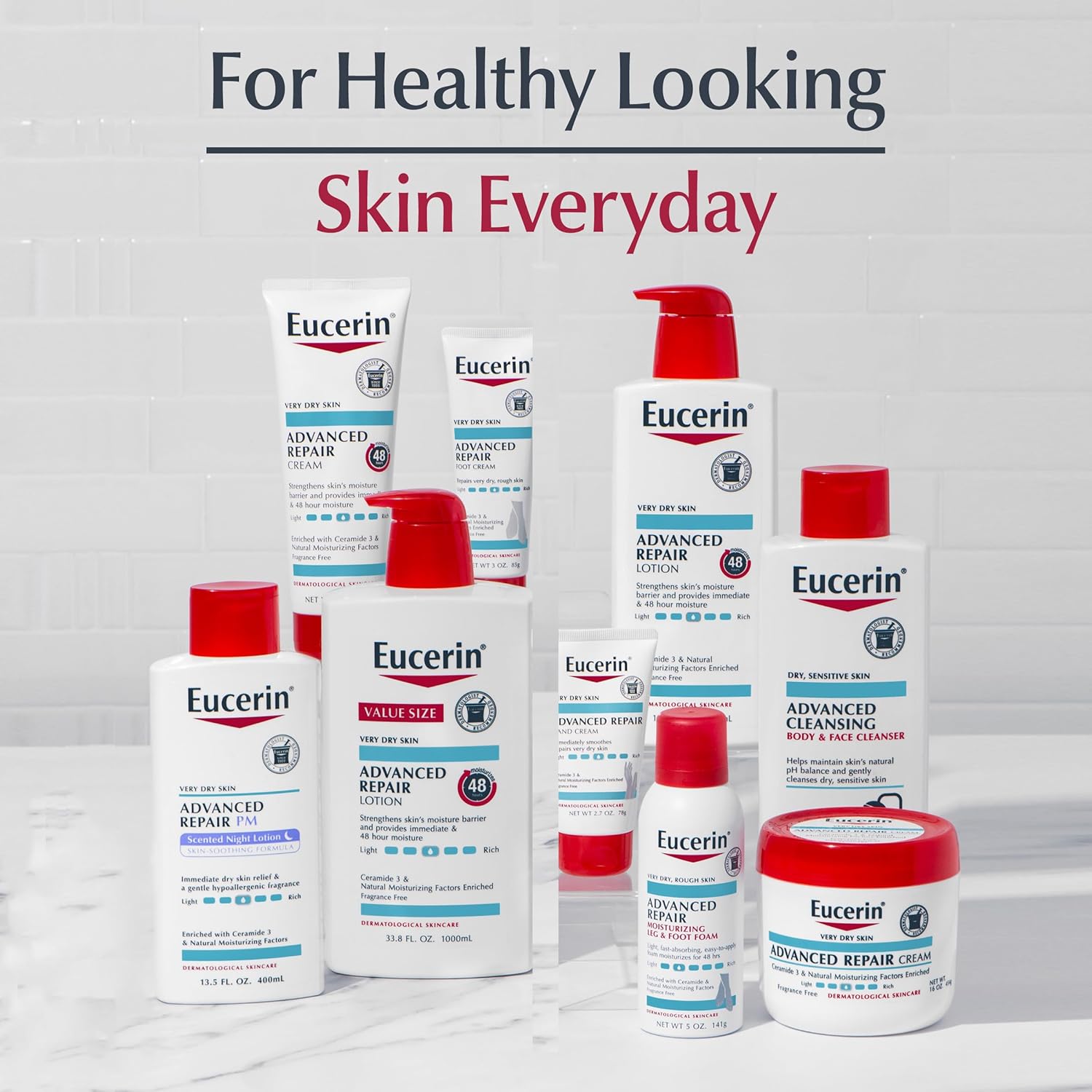Eucerin Gentle Cleansing Hydrating Gel 13.5 Fl Oz with hyaluronic acid