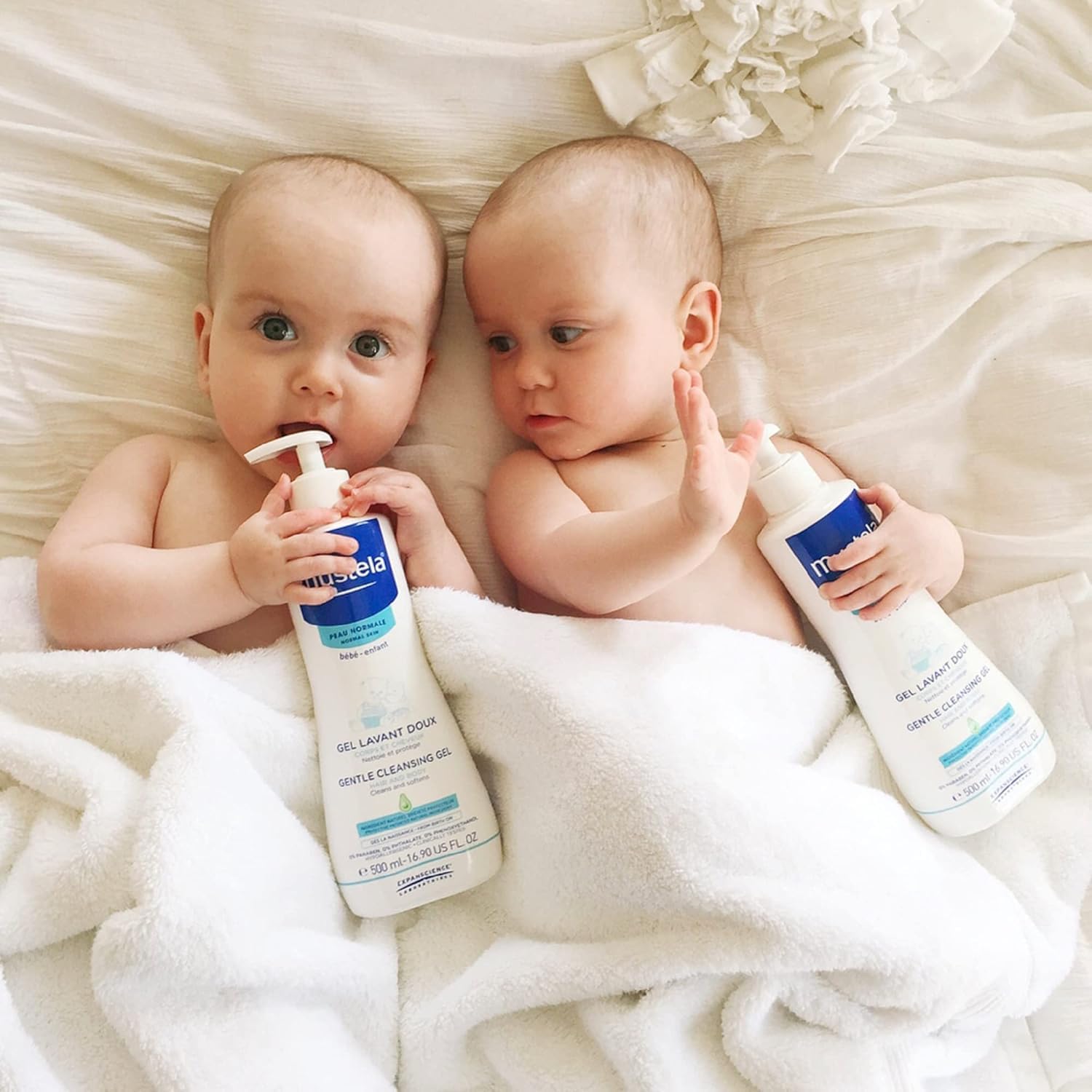 Mustela Gentle Cleansing Gel with Avocado 500ml pump bottle baby wash