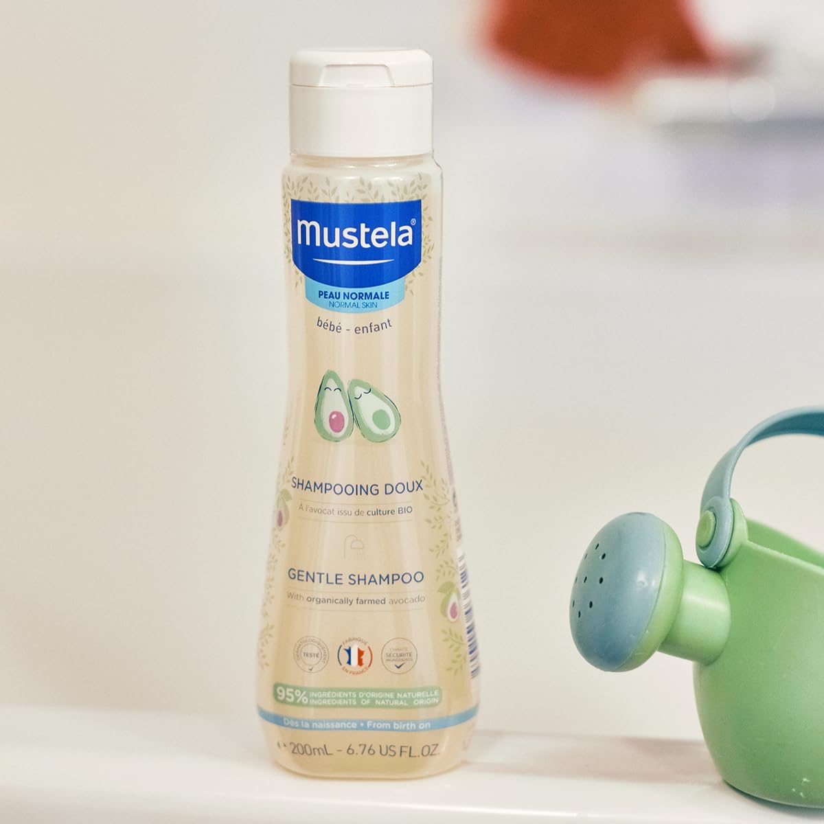Mustela Baby Gentle Shampoo with organic avocado 200ml bottle
