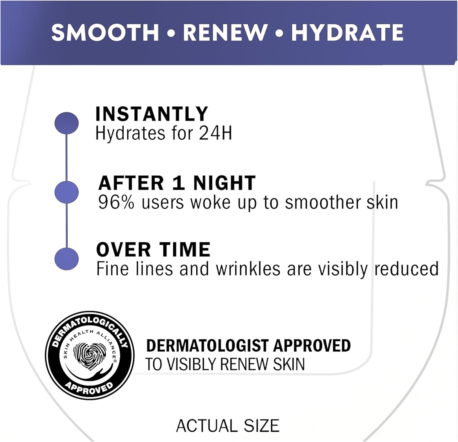 Olay Retinol 24 Night Cream 50ml jar with product benefits information
Language: English (British)