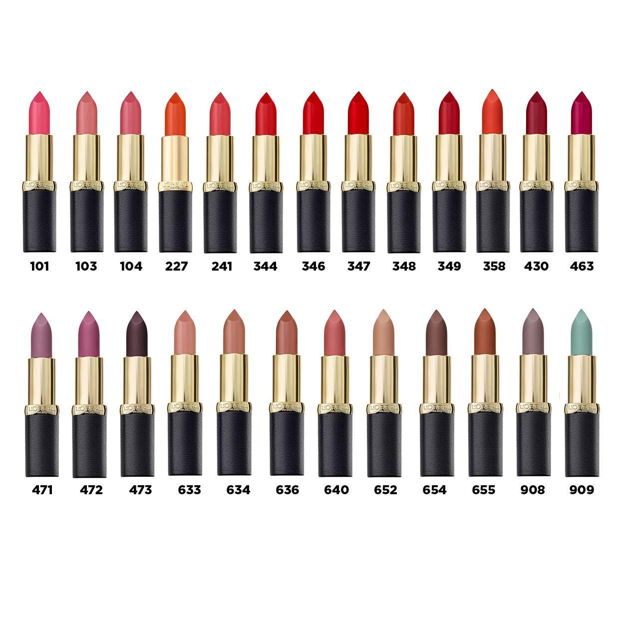 L'Oreal Paris Color Riche Magnetic Stones matte lipstick 472 Purple Studs