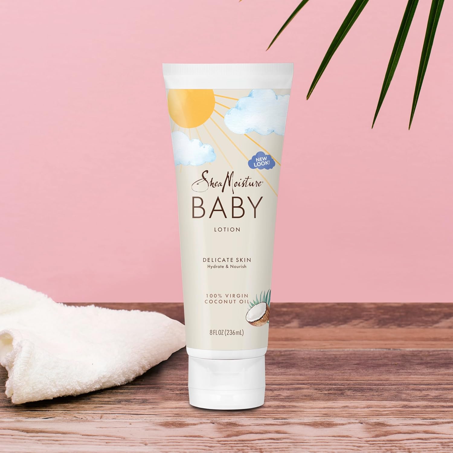 SheaMoisture Baby Lotion 100% Virgin Coconut Oil 8 fl oz tube