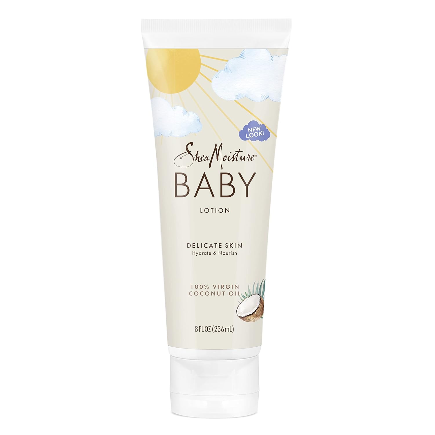 SheaMoisture Baby Lotion 100% Virgin Coconut Oil 8 fluid ounces