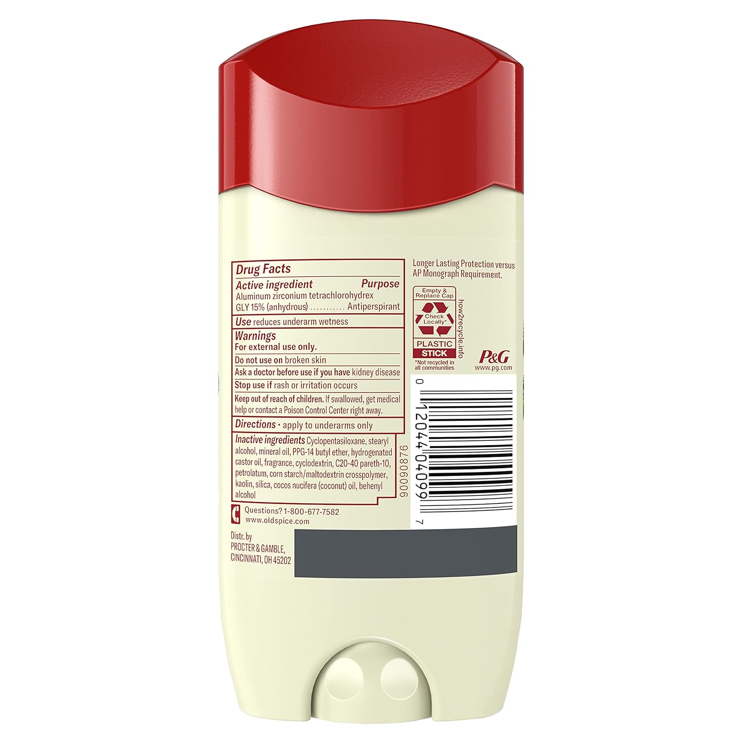 Old Spice Fresher Collection men's anti-perspirant deodorant Fiji scent stick 3.4 oz