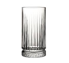Pasabahce Elysia hi-ball glass 15oz clear set of six pieces