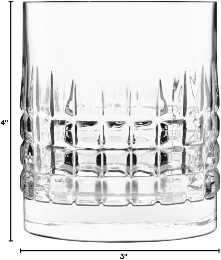 Luigi Bormioli Mixology Charme double old fashioned tumbler 38cl clear glass