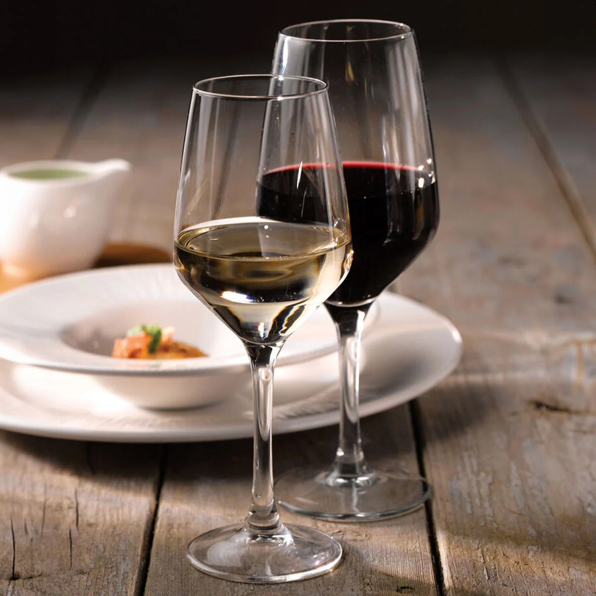 Vicrila Mencia wine glasses 31cl clear glass set of 6 pieces