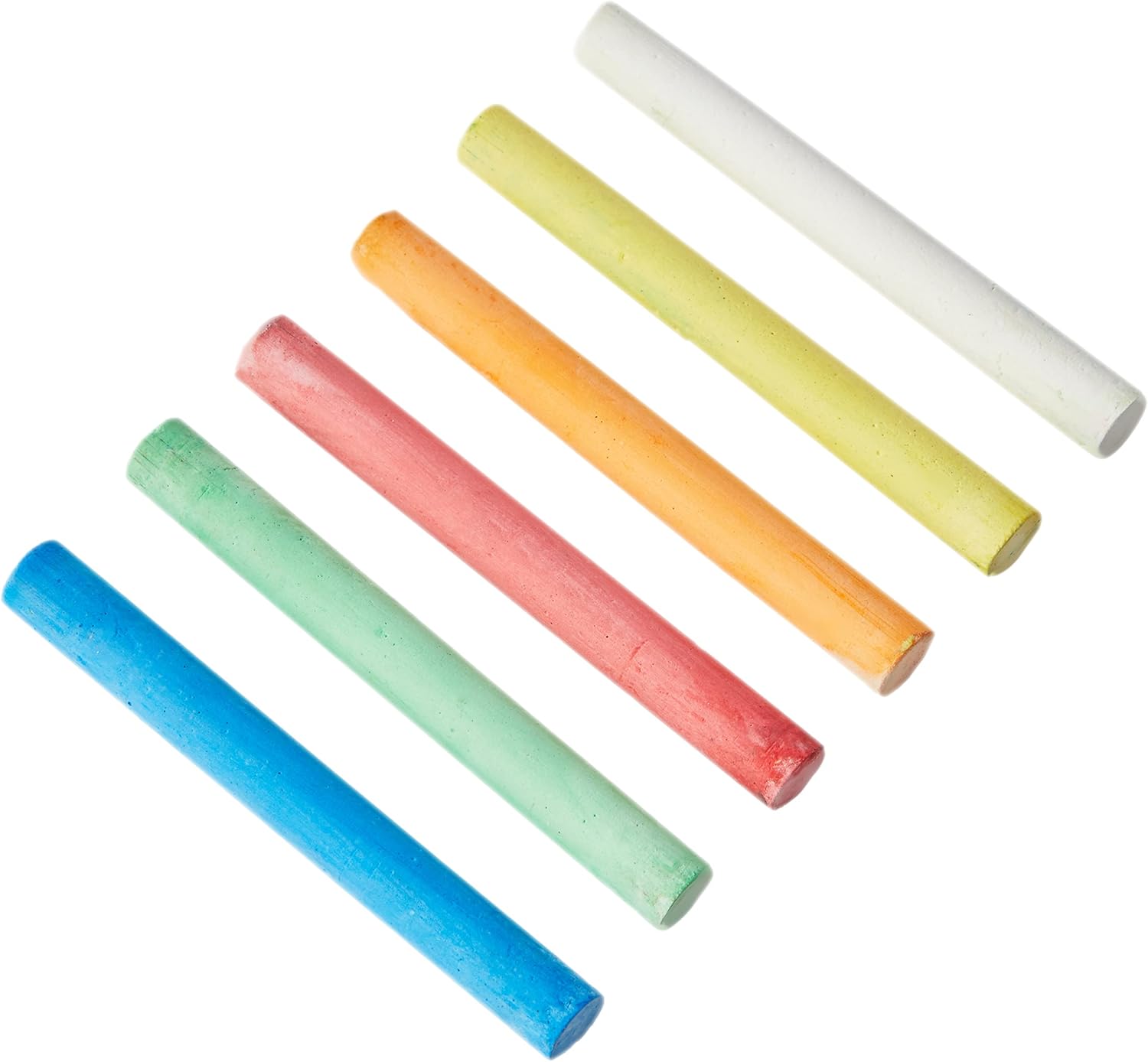 Artbox assorted chalk sticks in multiple colours, 50 pack