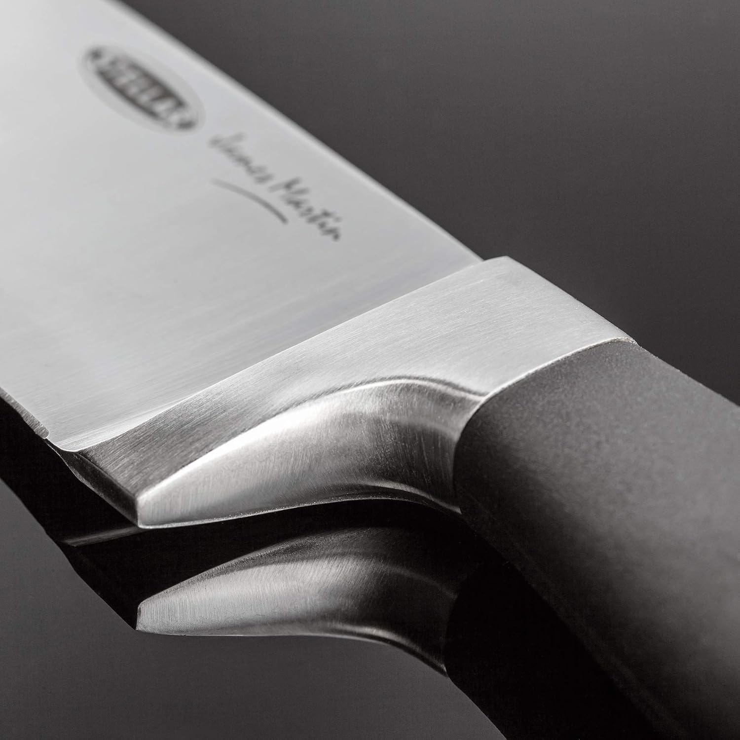 Stellar James Martin 9cm paring knife stainless steel black handle
