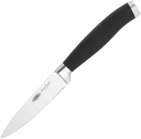 Stellar James Martin 9cm paring knife stainless steel black handle