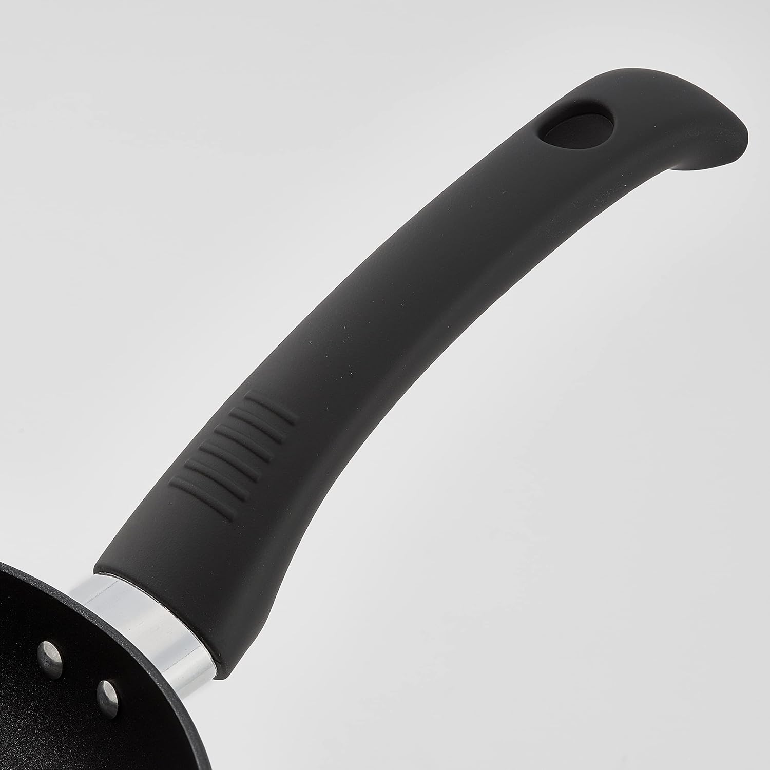 Judge Just Cook 20cm Teflon non-stick frying pan with black handle, induction ready