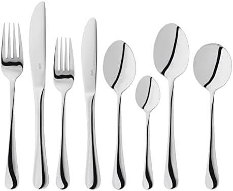 Judge Windsor 18/0 stainless steel 58-piece cutlery set with forks, knives and spoons