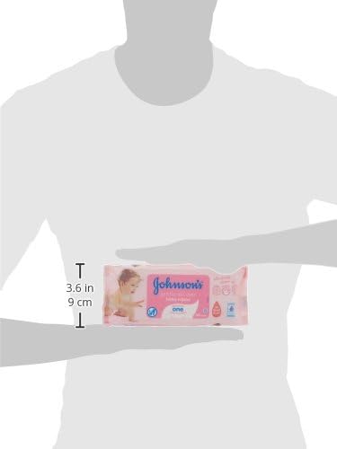 Johnson's Gentle All Over baby wipes pink packaging 200s pack
