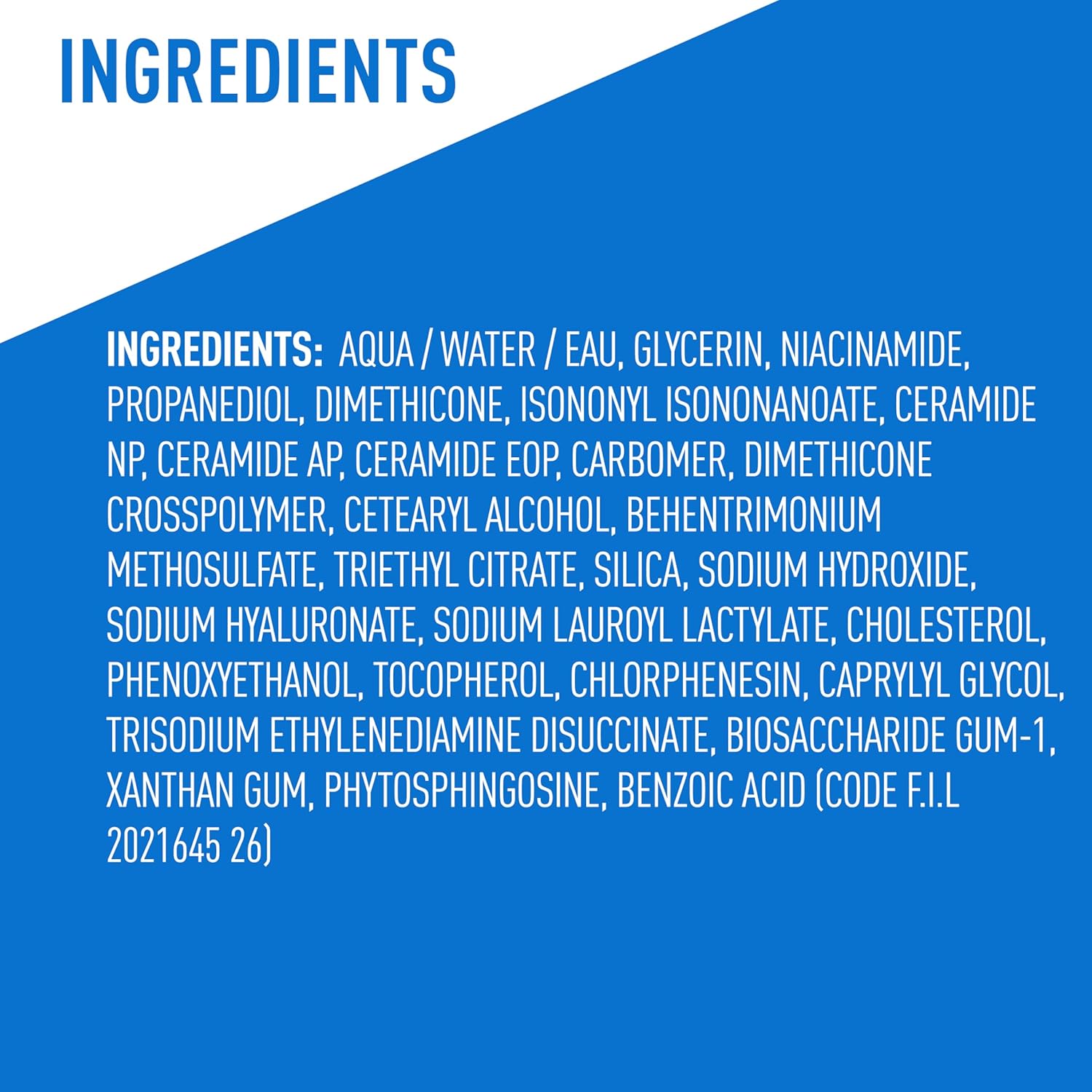 CeraVe Ultra-Light Moisturising Gel 52ml with ceramides and hyaluronic acid ingredients