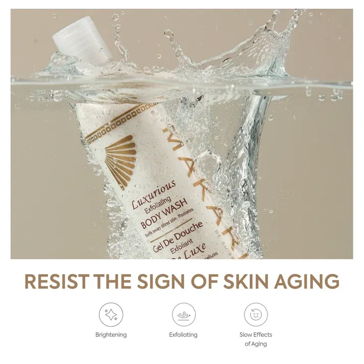Makari Classic Luxurious Lightening Exfoliating Body Wash (500ml / 17 fl oz). — photo 5
