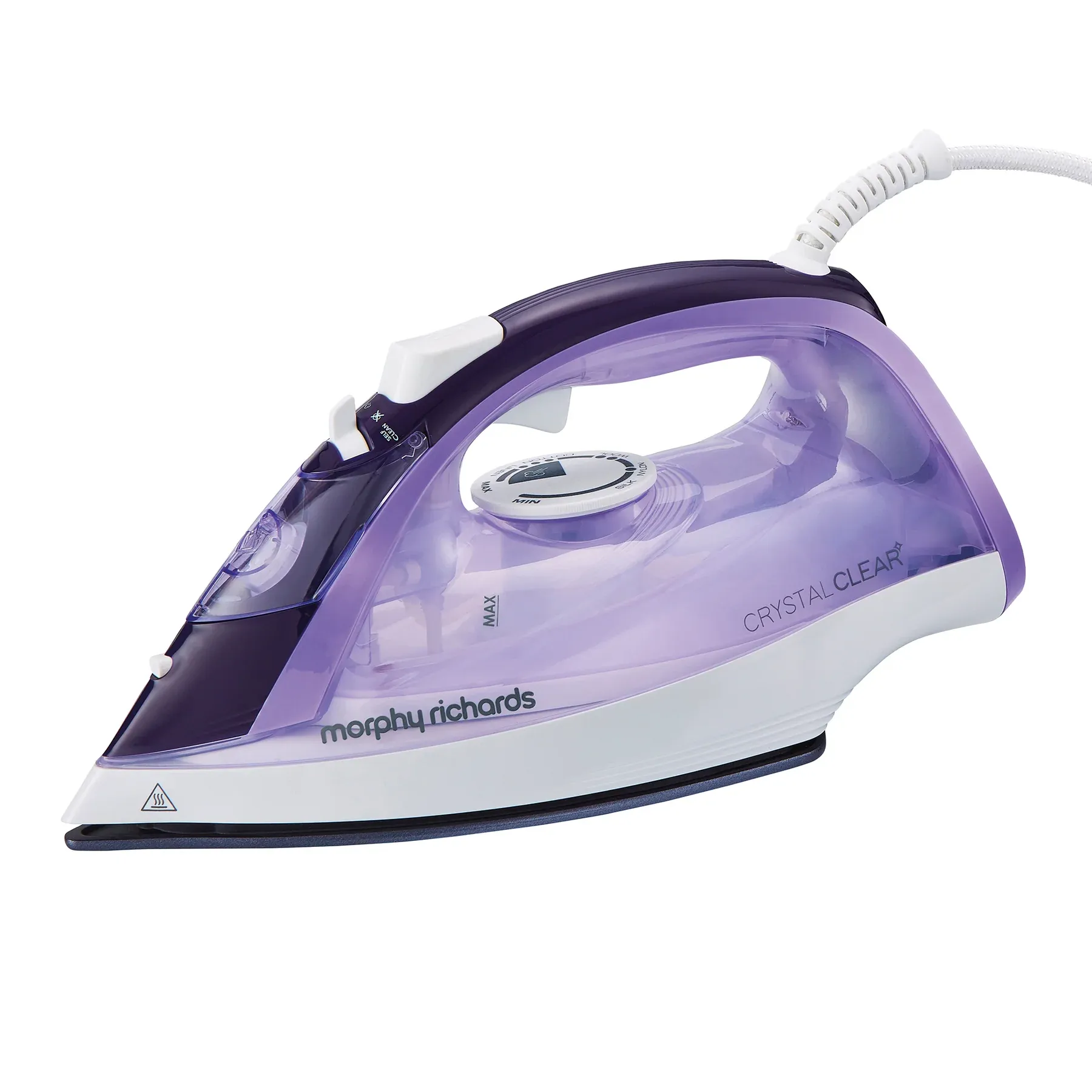 Morphy Richards Steam Iron - 300301 - With Crystal Clear Water Tank, Amethyst — photo 12
